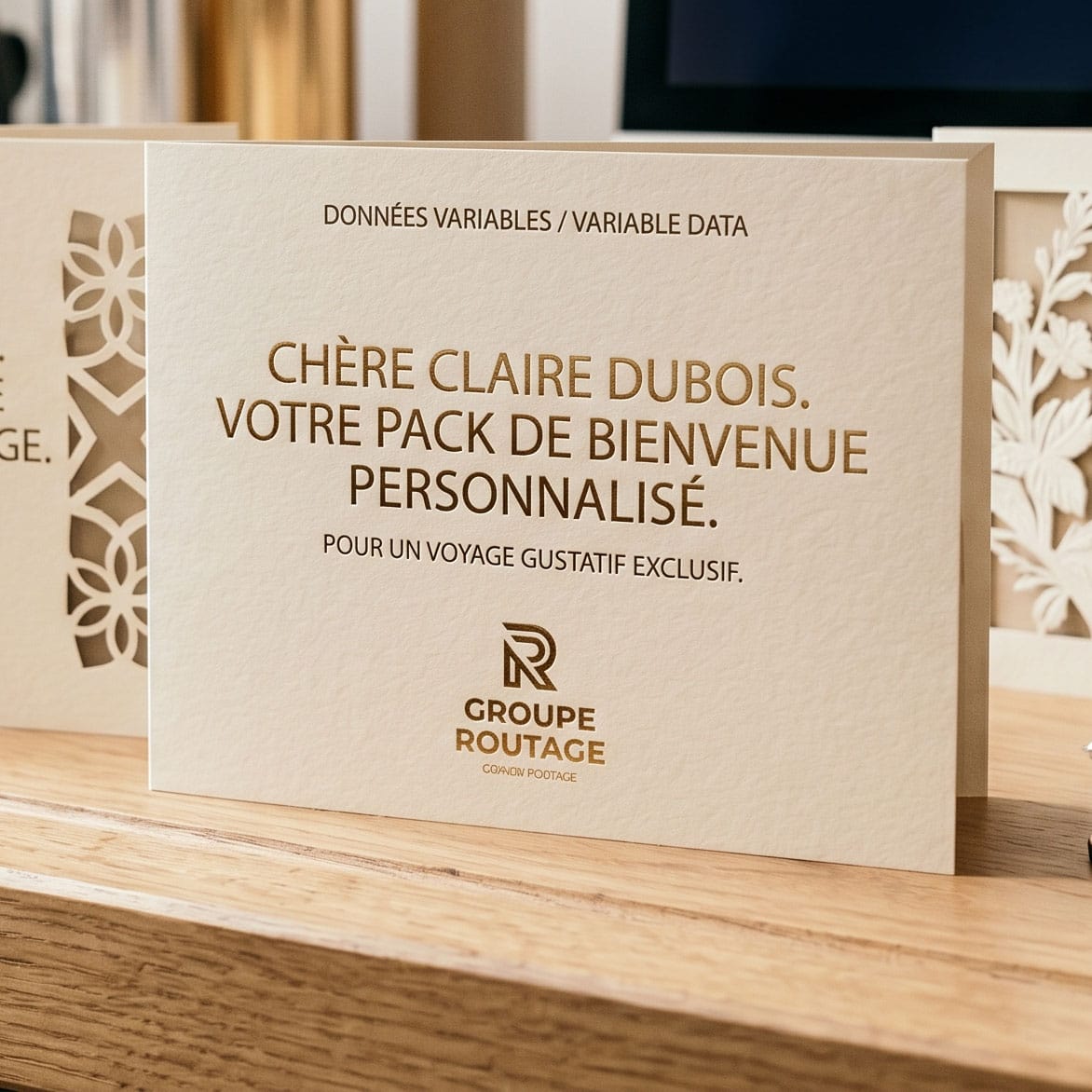 Impression de données variables sur documents de gestion