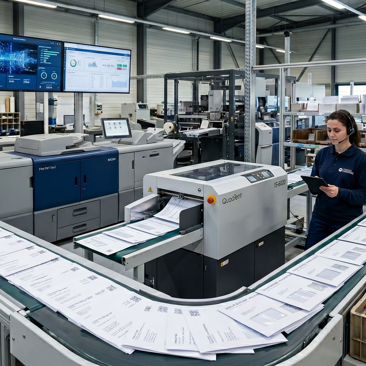 Éditique industrielle de factures et documents de gestion