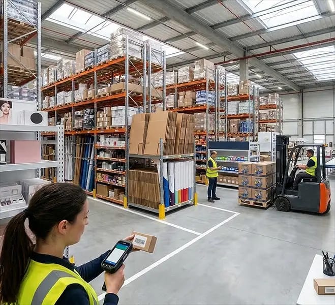 Entrepôt de stockage sécurisé Groupe Routage à Crouy (Aisne)