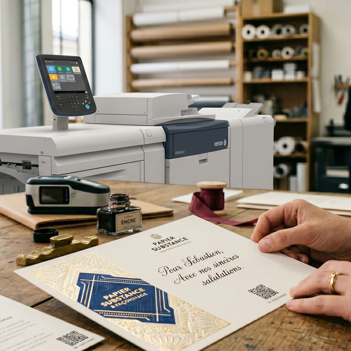 Finitions et façonnage de documents imprimés chez Groupe Routage