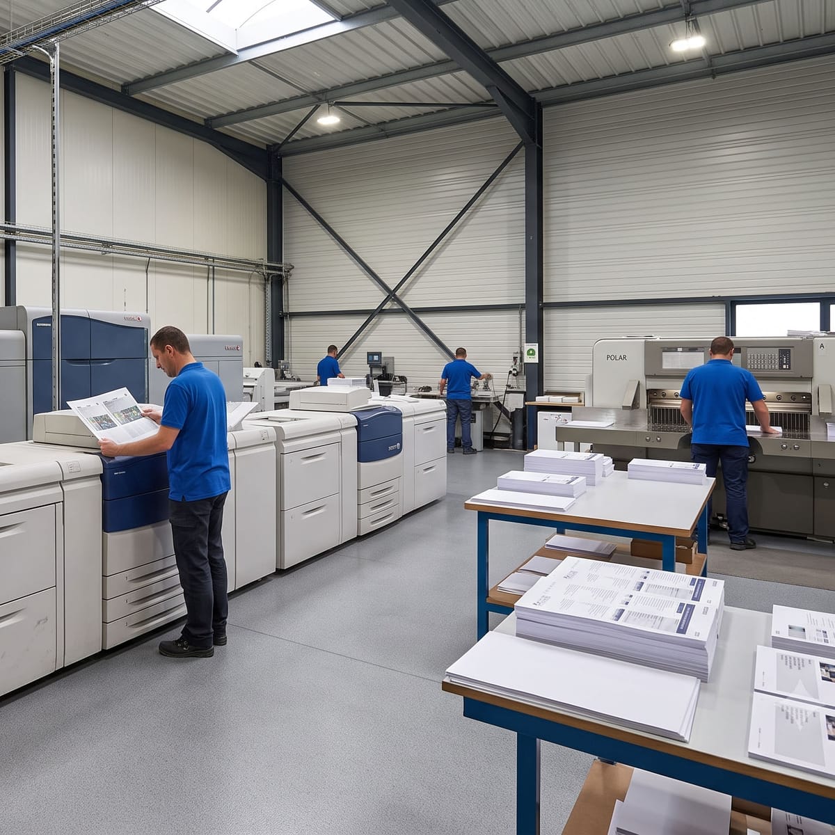 Impression numérique et offset de documents professionnels à Crouy