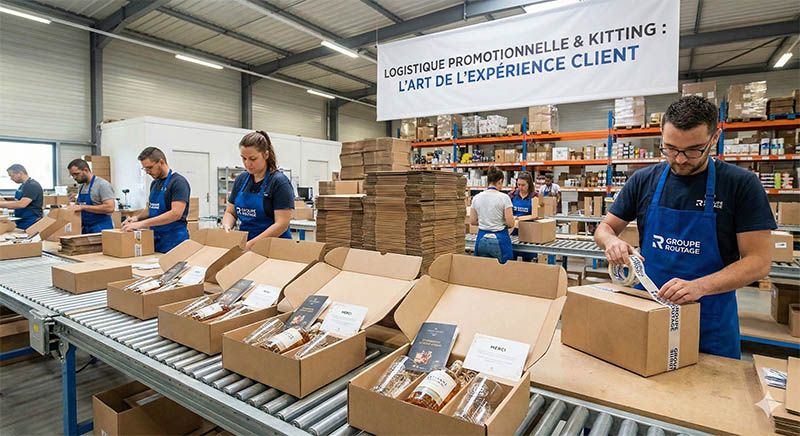 Kitting et logistique promotionnelle
