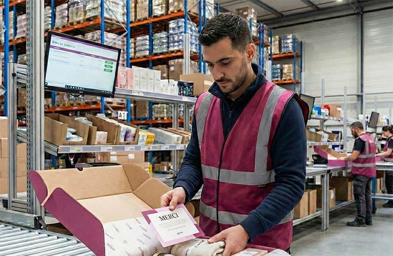 Packaging fidélisation client e-commerce