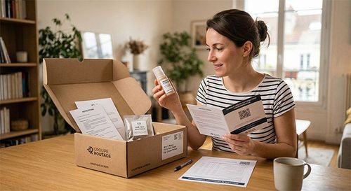 Envoi d'échantillons tests