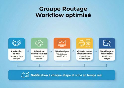 Workflow Groupe Routage 123GR